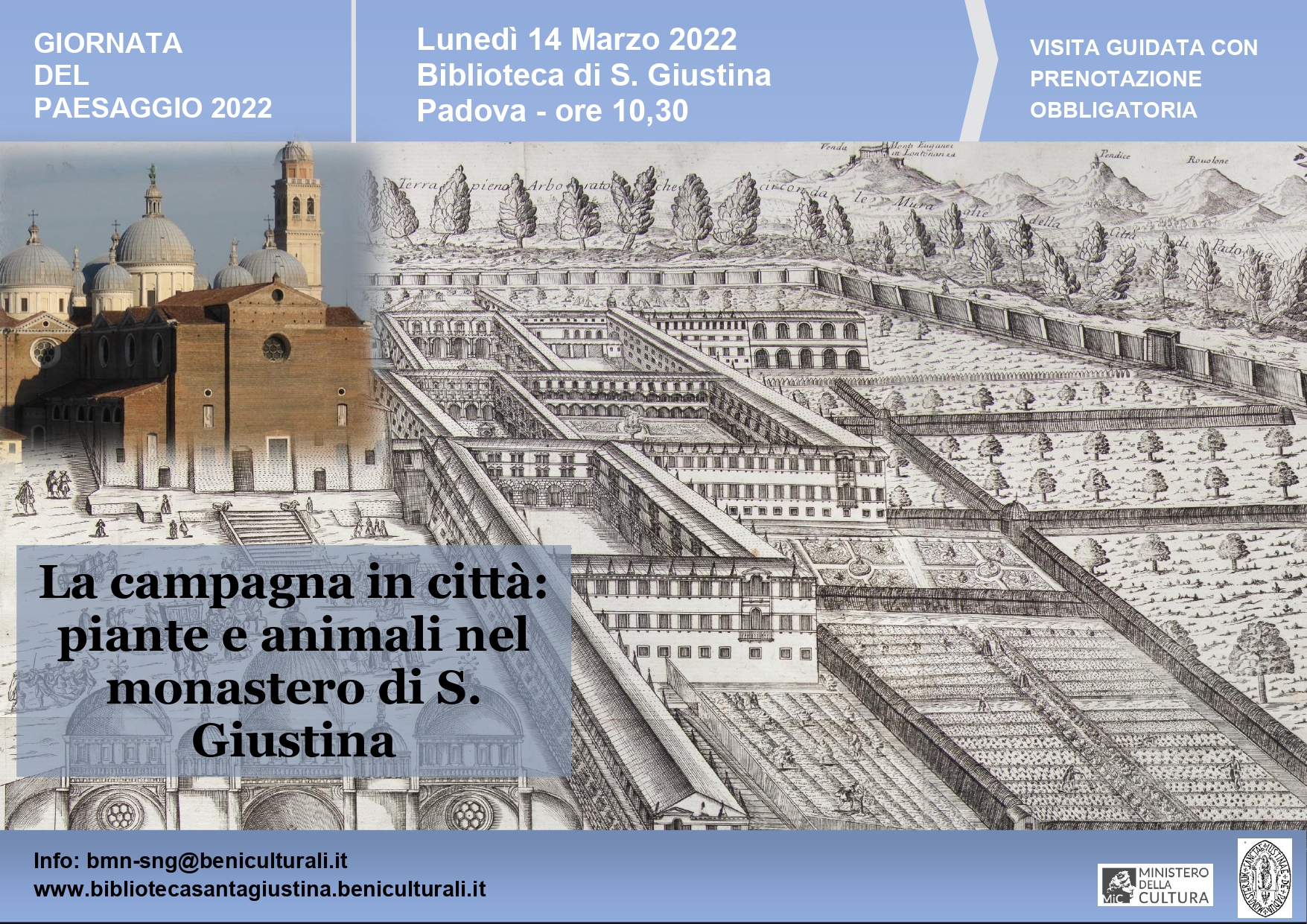 La campagna in città: piante e animali nel monastero di S. Giustina